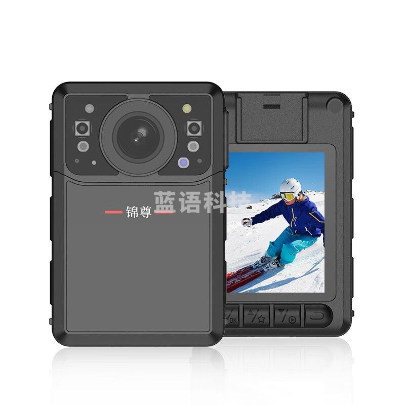 锦尊DSJ-X9A1执法记录仪双电双充4800万像素 128G