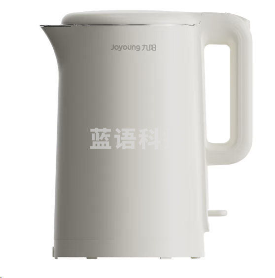 九阳W6351电水壶304不锈钢内胆双层壶体防烫优质温控开水煲烧水壶 1.5L
