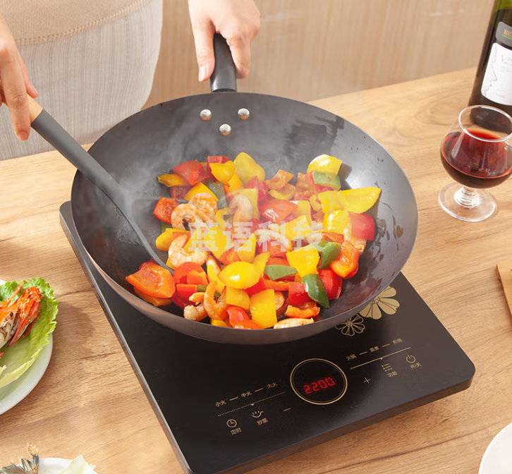美的C22-RT2240电磁炉 2200W大功率一键爆炒触控电磁炉灶家用 多档调节 智能定时（2140升级版）