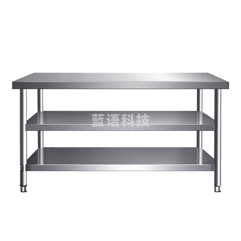 喜莱盛简易工作台 三层工作台 201不锈钢 0.8mm  XLS-T1860G