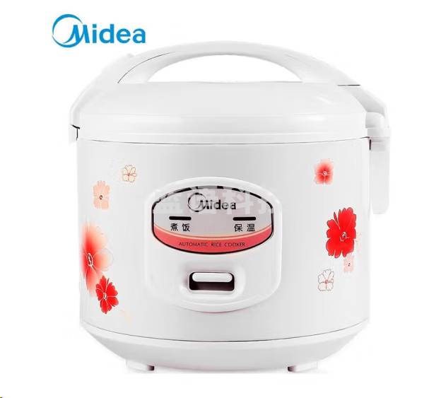 美的MB-YJ308J电饭煲3L大容量简易操作蒸煮饭锅不沾锅电饭锅