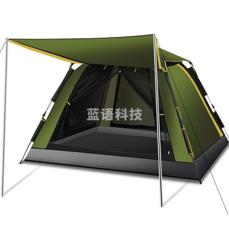 创悦 全自动帐篷户外3-4人露营野营帐篷套装二