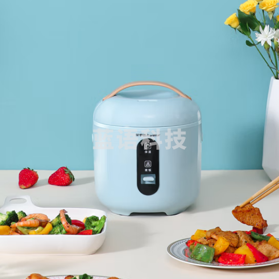 荣事达(Royalstar)电饭煲 家用迷你智能多功能1.6L学生宿舍不粘锅小型蒸煮多功能小电饭锅1-2人 RX-16QT 1.6L配蒸笼浅蓝色 M&C32822