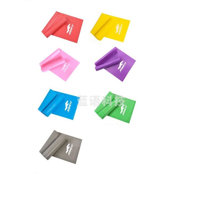 捷英飞Joinfit 健身弹力带瑜伽拉力带力量训练带 5磅 2米长 2个一组