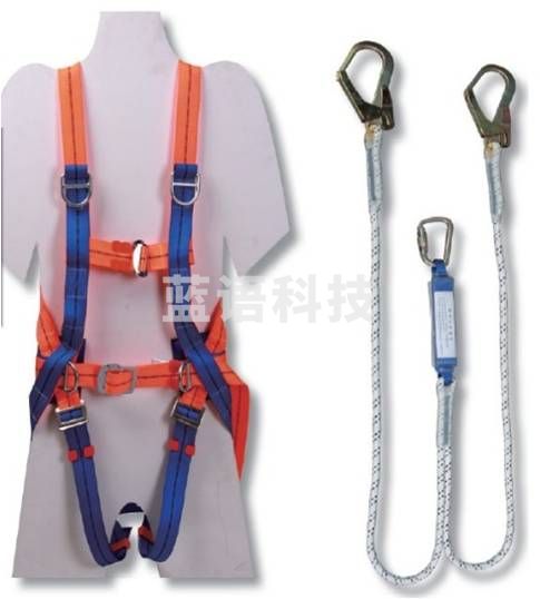 建钢(JG) 全身五点多功能安全带套装 高空作业安全带 资质齐全6条/箱