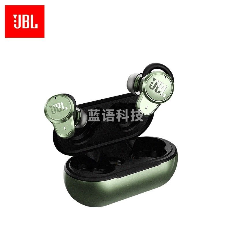 JBL T280TWS PRO 真无线主动降噪蓝牙耳机 入耳式运动耳机 手机音乐双耳立体声苹果安卓通用耳机 薄荷绿