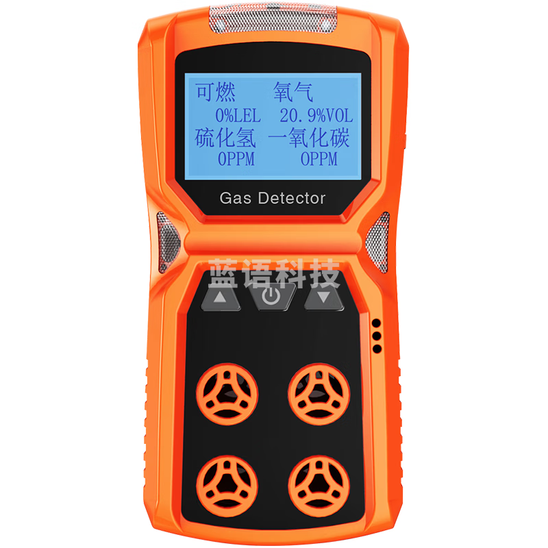 爱德克斯（EDKORS）四合一气体检测仪可燃氧气一氧化碳硫化氢有限空间有害气体报警器 ADKS-4