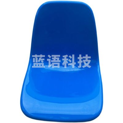 食堂餐桌配件 塑料开孔凳面靠背