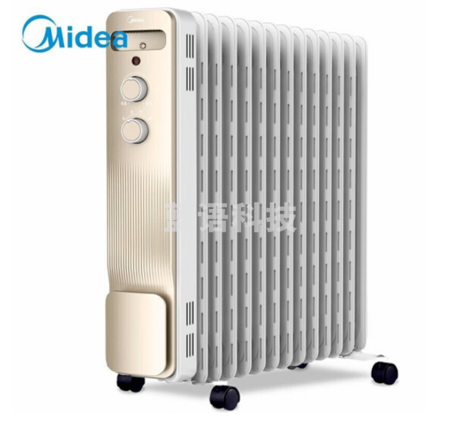 美的（Midea）NY2213-18GW 取暖器 油汀电暖器13片油丁电暖气电热暖风机电油汀取暖器片