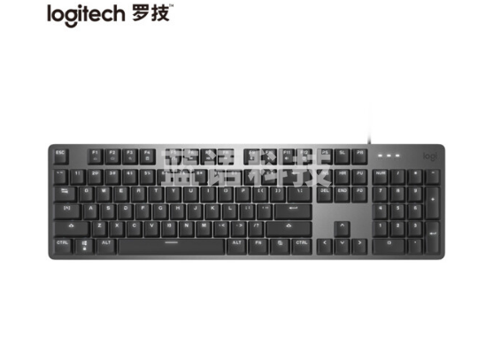 罗技(Logitech)K845 机械键盘 有线键盘 游戏办公键盘 104键 全尺寸 单光 黑色 TTC轴 红轴