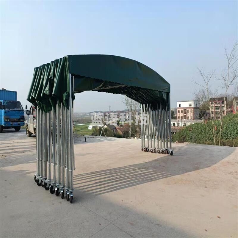 瀚璘 YP—0100 帐篷/天幕/帐篷配件 移动推拉帐篷伸缩折叠雨棚仓库遮阳棚汽车蓬 帐篷/天幕/配件