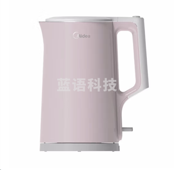 美的MK-HJ1722电水壶1.7升304不锈钢双层隔热防烫