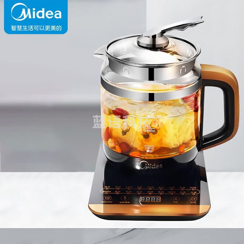 美的MK-GE1703养生壶多功能电水壶 全自动电煎药壶煮茶壶