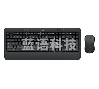 罗技(Logitech)MK540 无线键鼠套装 黑色 防泼溅 优联 舒适掌托 MK520升级版