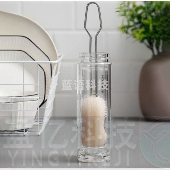 清洁杯刷洗瓶洗杯保温杯子刷长柄水杯清洗刷子奶瓶海绵刷杯子神器