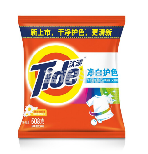 汰渍 Tide 净白去渍护色无磷洗衣粉508g薰衣草香味
