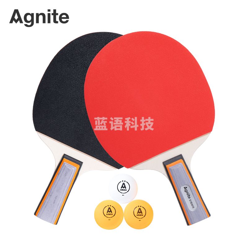 安格耐特F2320S乒乓球拍直拍(混)(付)