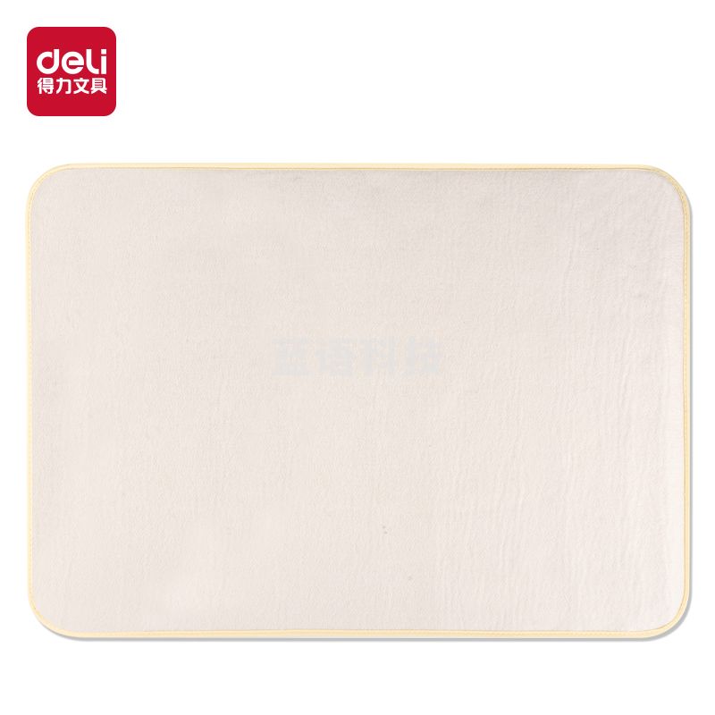 得力HW709-2加厚纯色毛毡-白色50*70cm(白)(卷)