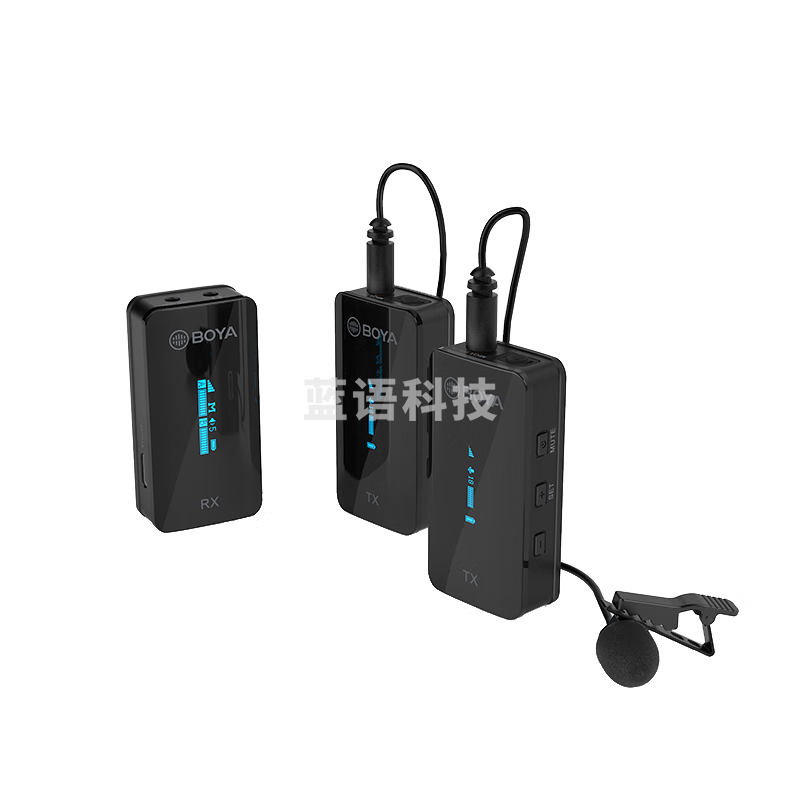 BOYA 博雅麦克风 XM6无线领夹麦克风小蜜蜂 手机直播相机户外采访vlog短视频收音麦无线话筒 3.5mm版