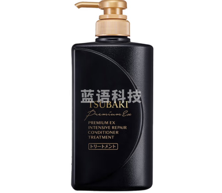 丝蓓绮(TSUBAKI)黑耀瓶沁耀臻致奢护型护发素490ml 黑色