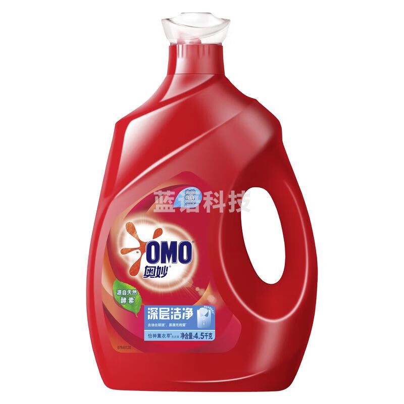 奥妙(OMO)洗衣液 深层洁净洗衣液4.5kg*2整箱装