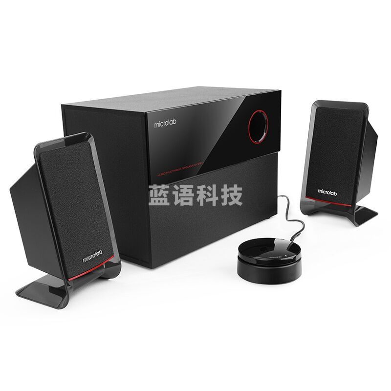 麦博(Microlab)M200十周年蓝牙版 2.1多媒体有源音箱 蓝牙音箱 台式电脑音箱 音响 低音炮