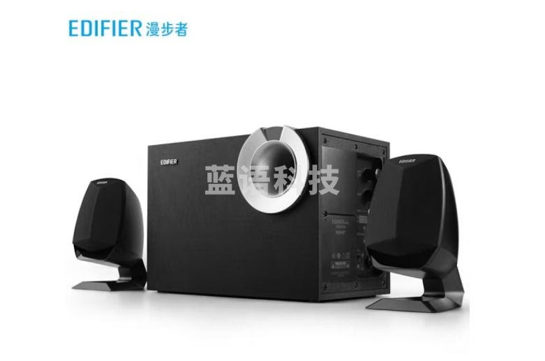 漫步者（EDIFIER）R201BT 2.1声道电脑音响 蓝牙音箱 桌面音响 台式机笔记本音响 黑色