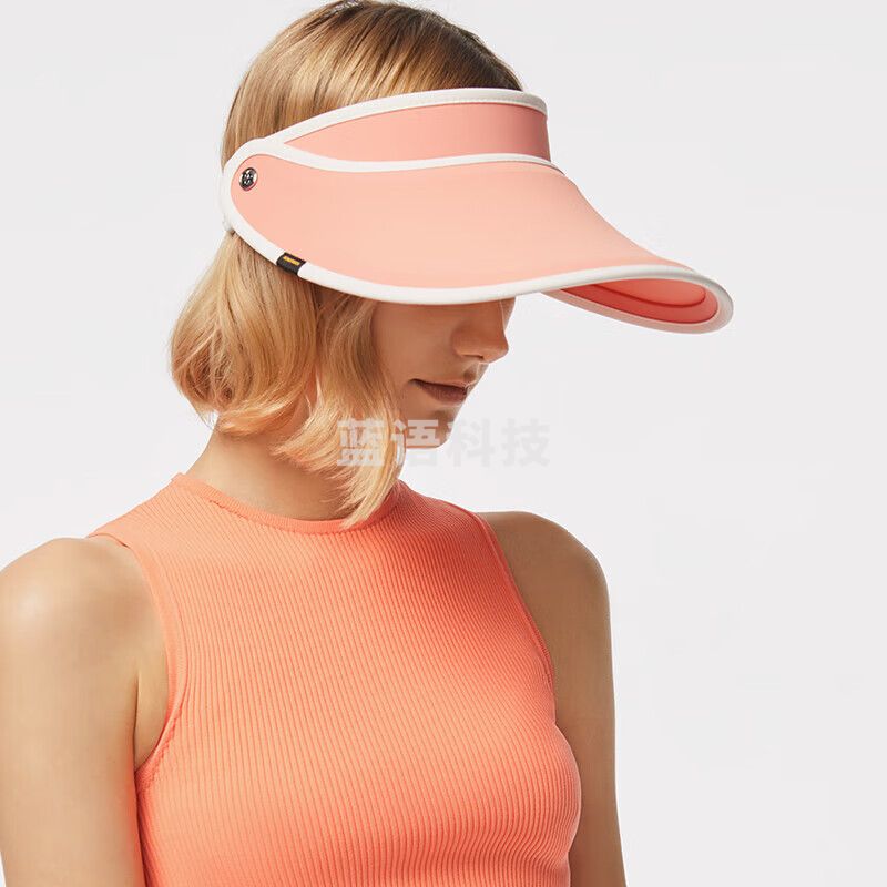 蕉下（beneunder）防晒帽女遮阳帽空顶太阳帽子春秋防紫外线礼物天际 甜梦橙