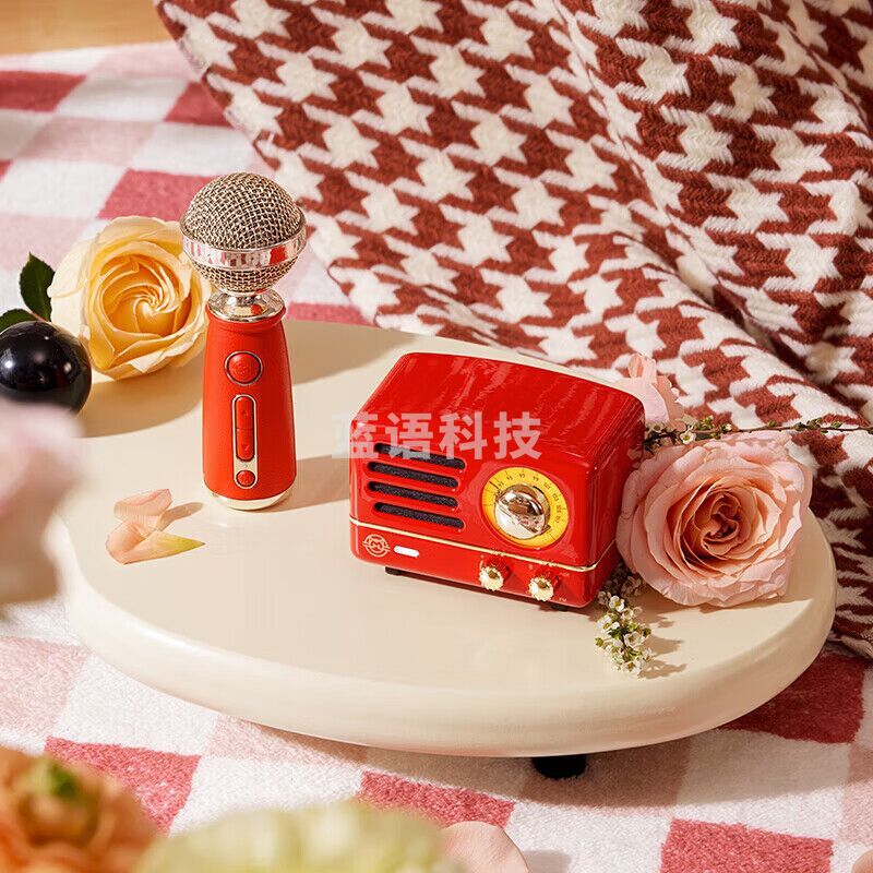 猫王音响MW-2A 小王子OTR收音机暖冬限定礼盒麦克风话筒k歌音箱