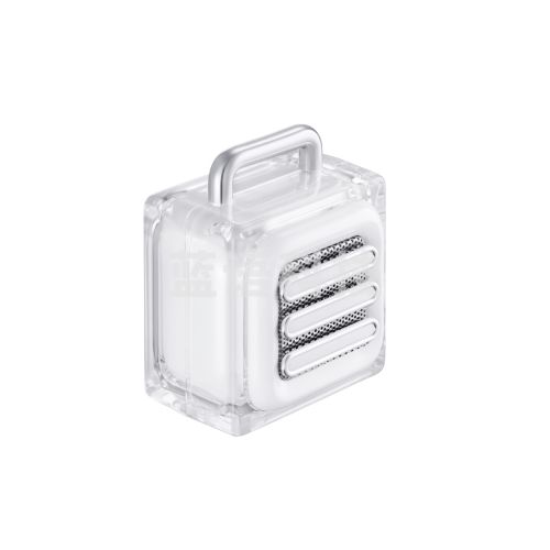 猫王音响 MW-ICE 皓月白收音机猫王音响冰块音响家用户外掌上小音响无线便携迷你小音响蓝牙音箱 皓月白