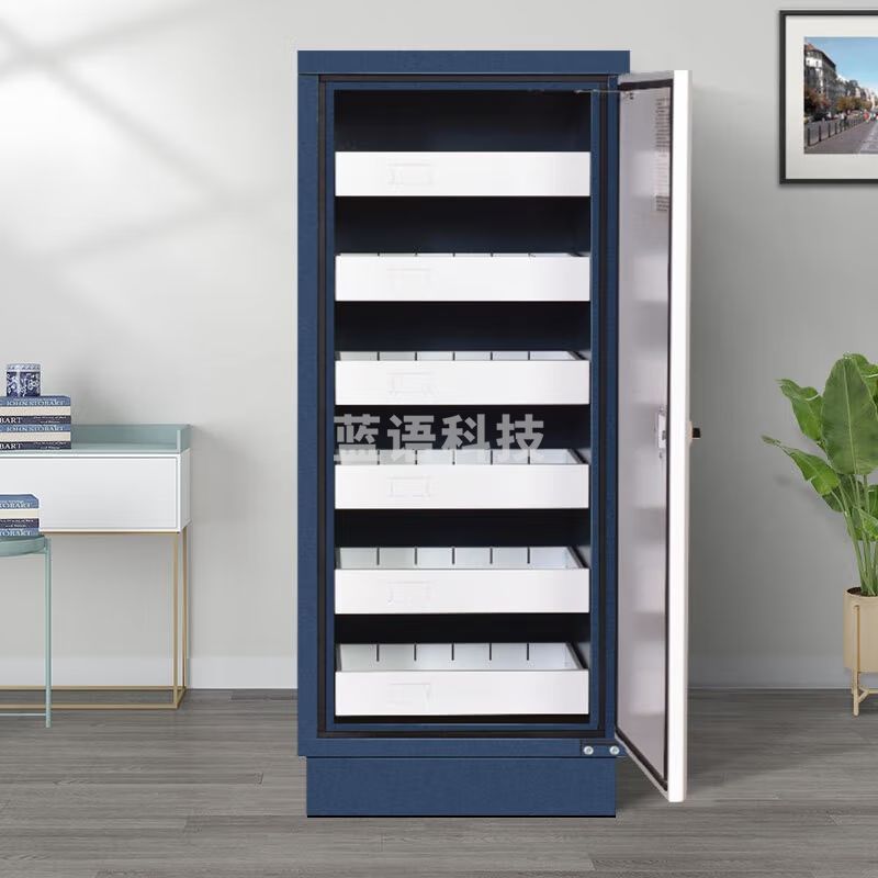 信京 防磁柜信息安全柜储存柜CD光盘柜磁盘柜U盘柜6抽 525*480*3850