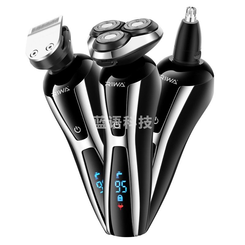 雷瓦（RIWA） 剃须刀电动男士多功能理容式剃须修鬓修鼻三合一剃须 RA-5505