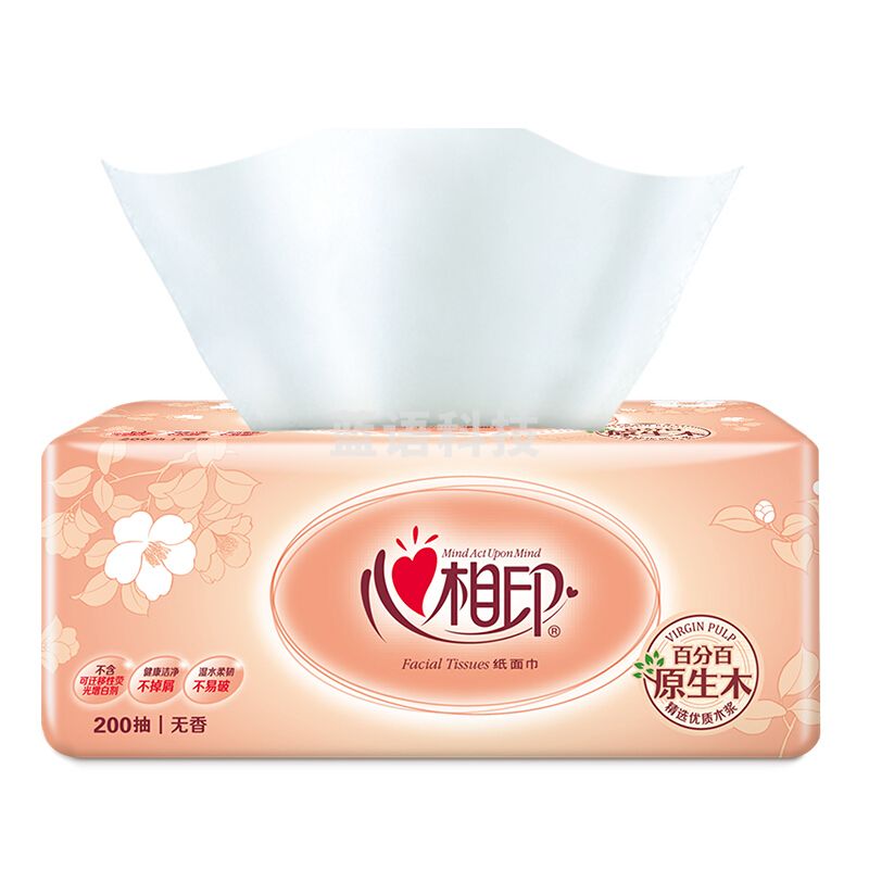 心相印抽纸DT200  2层200抽软装抽纸面巾纸 单包(15包起订)