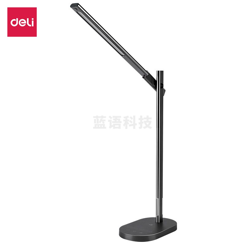 得力LF201_LED台灯(灰色)(1台装/盒) 3盒起送