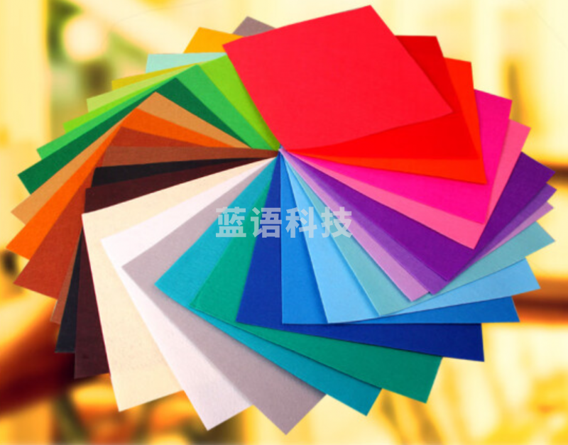 不织布  布织布 幼儿园手动DIY布100*85(蓝绿黄红等颜色备注)