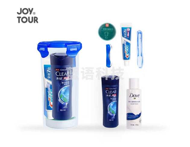 佳途（JOYTOUR） 旅行洗漱套装洗漱袋便捷商务出差用品沐浴洗发牙刷个人护理套装 C1-清扬方杯(男款)