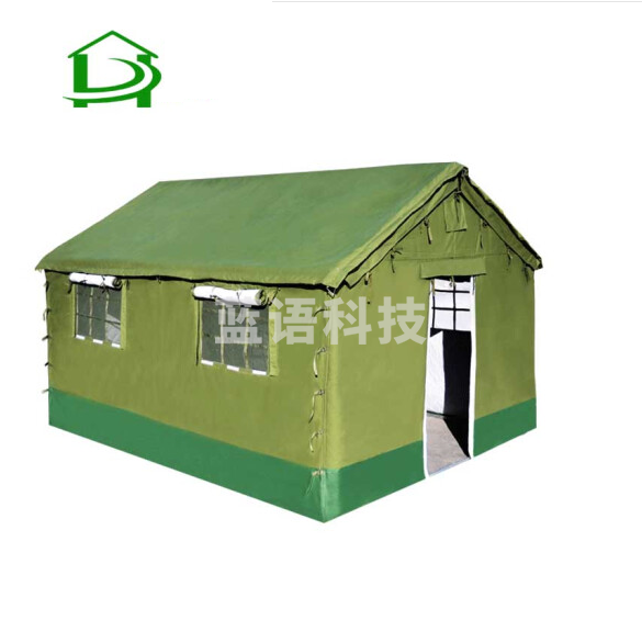 加厚圆管施工棉帐篷  户外防雨保暖帐篷 3*4米