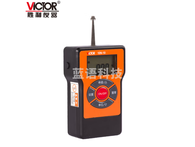 胜利仪器（VICTOR）数显推拉力计 拉压测力计 拉力测试仪 VC 10N-10Y齿头