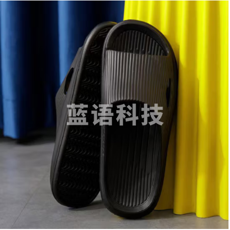 IQGD拖鞋女地板拖鞋男浴室情侣居家洗澡休闲223 黑色 40-44 码 码数标注