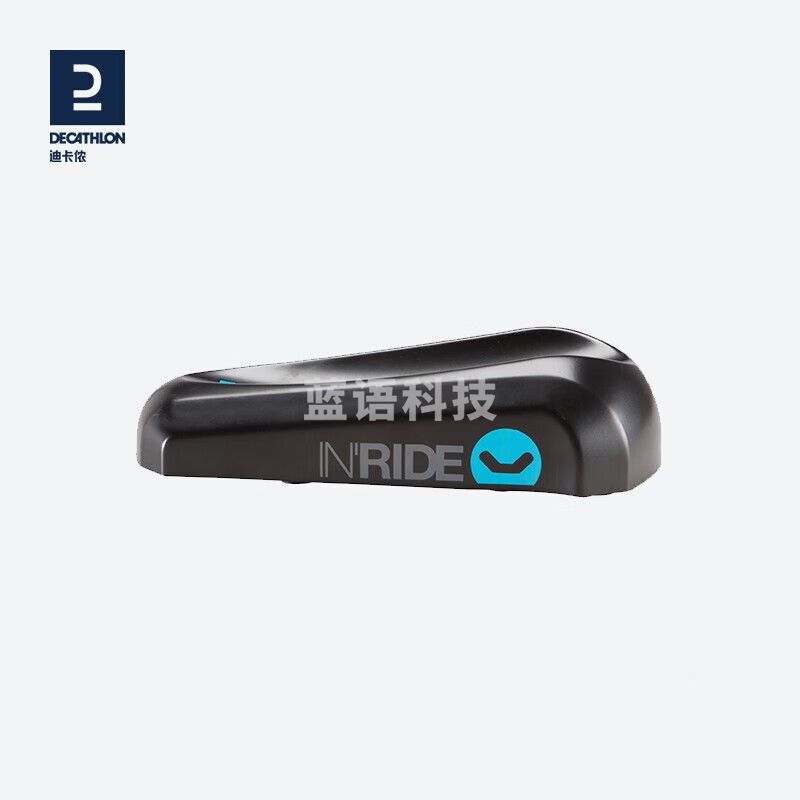 迪卡侬 自行车训练台骑行配件骑行垫前轮垫前轮固定座RC黑色-1597680