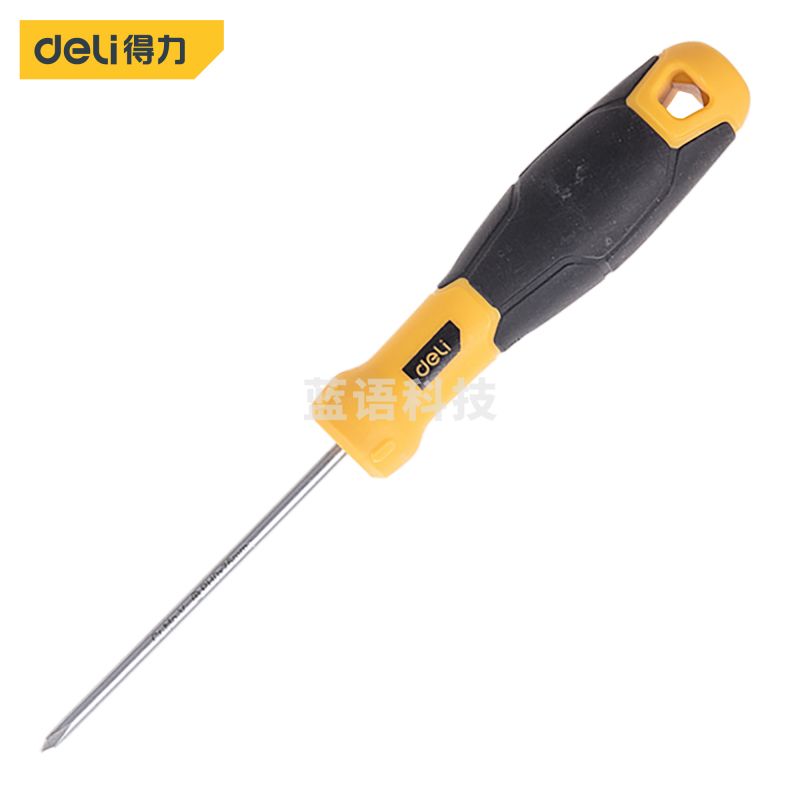得力DL633075 十字鱼雷柄螺丝批PH0x75mm