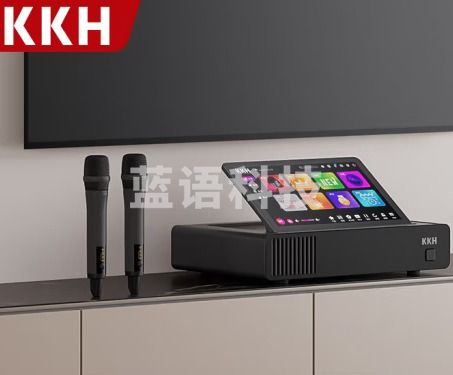 KKH A6MAX家庭KTV音响套装卡拉ok唱歌机全套家用K歌点歌机音箱 【黑色功放一体机2TB内存】（白色款下单请备注）