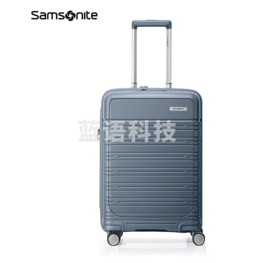 新秀丽（Samsonite）拉杆箱可拓展行李箱万向轮旅行箱前开口QI8*51002石板蓝21英寸