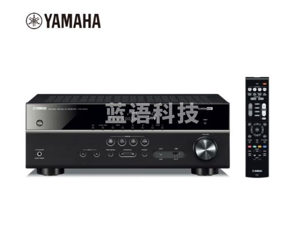 雅马哈（Yamaha）HTR-3072 音响 音箱 家庭影院 5.1声道AV功放机 4K 杜比 DTS 蓝牙 USB 进口 黑色