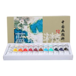 晨光中国画颜料12色(12ml)APL97614