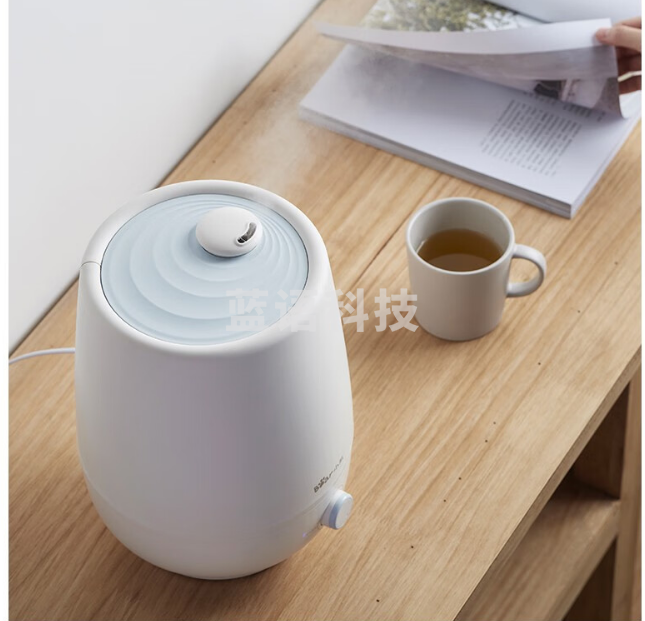 小熊（Bear）加湿器 4.5L 卧室家用低噪空气加湿净化空调房婴儿增湿器办公室加湿机银离子上加水 JSQ-C50Q1上加水净化版