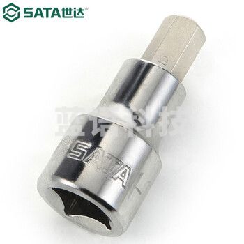 世达（SATA）24202 50MM长六角旋具套筒5MM