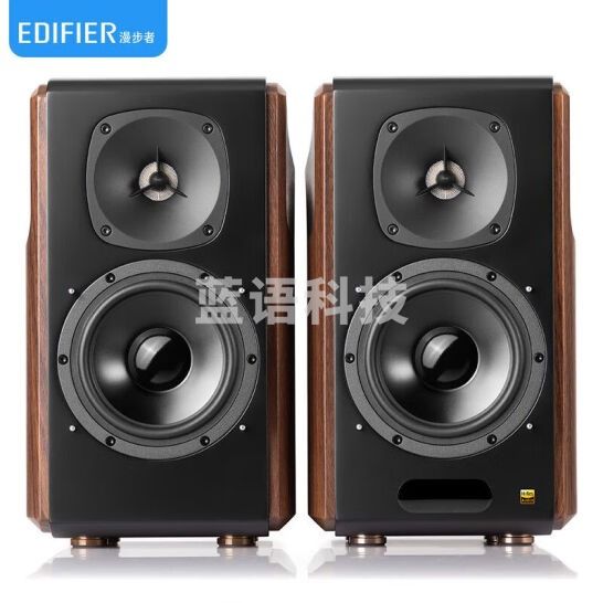 漫步者（EDIFIER）无线蓝牙2.0HIFI有源音箱电脑书架音响S2000MKIII