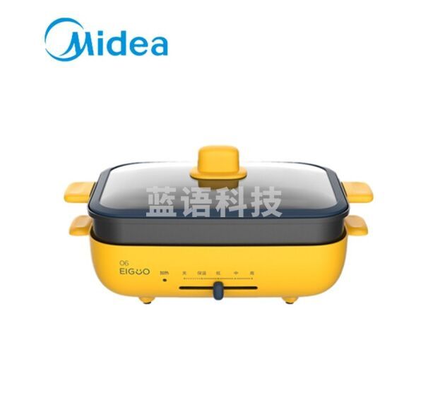 美的（Midea） 捣蛋鬼系列 多功能电煎锅 MC-DY3020P301 浮动感温 精准控火
