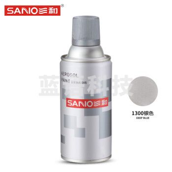 三和（SANVO）J2B1300-60-208 耐高温自喷漆 金属防锈油漆涂料350ml 银色